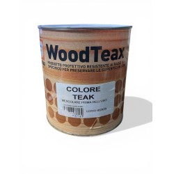 WoodTeax Impregnante Protettivo per Legno – Colore Teak (0,750 L)