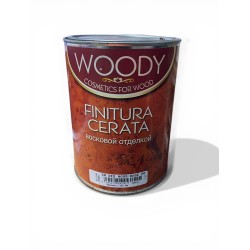 Woody Finitura Cerata Trattamento Protettivo Effetto Seta per Legno 60 RED WOOD