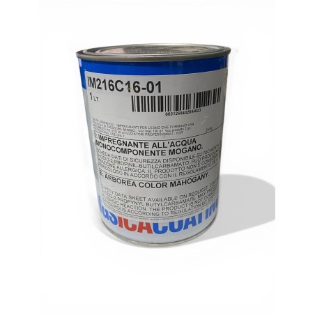 ICA Impregnante all'Acqua Professionale – Colore Mogano (1L)