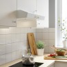 Cappa Aspirante IKEA LAGAN 504.013.83 - Bianco da parete 60 cm