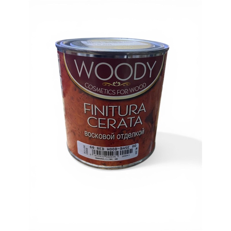 Woody Finitura Cerata Classica – 500ml – Colore 60 Red Wood Base Mo