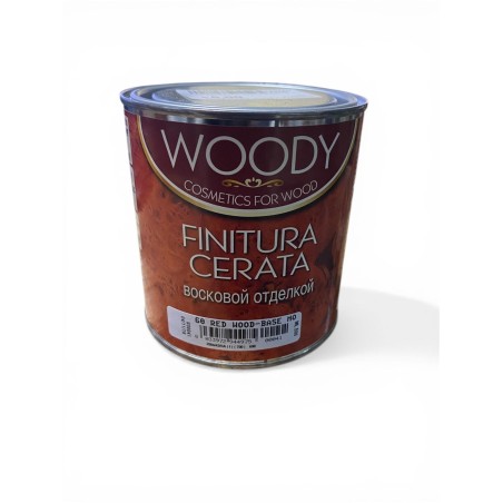 Woody Finitura Cerata Classica – 500ml – Colore 60 Red Wood Base Mo