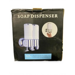 Soap Dispenser Doppio da Parete – Design Elegante per Bagno e Cucina