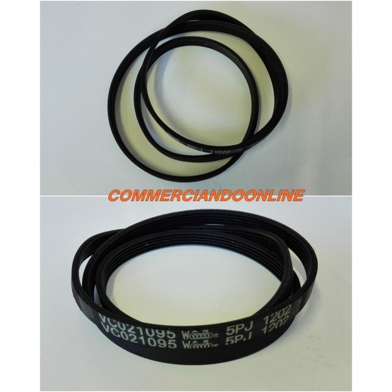 CINGHIA DAYCO EL 1258 J4 PER LAVATRICE INDESIT W 405 PWF USATO VLX