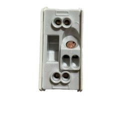Gewiss System GW20212 - Presa Standard Euroamericano 2P+T 16A – Bianco