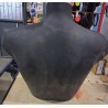 BUSTO CORTO IN PLASTICA NERO