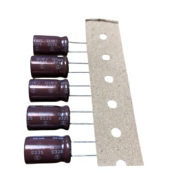 10x Condensatori Elettrolitici ELNA RJB 1000uF 10V 105°C
