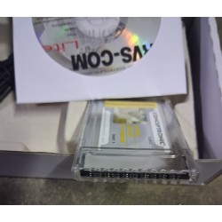 SCHEDA 128 KBPS PC- CARD ISDN CONCEPTRONIC  NUOVO