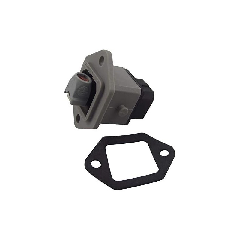 5 Pezzi, Presa da Pannello Hirschmann STAKEI 2 – Cod. 930647106 - 2 Poli + Terra