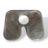Filtro Piano Acciaio Inox Lavastoviglie Candy / Hoover