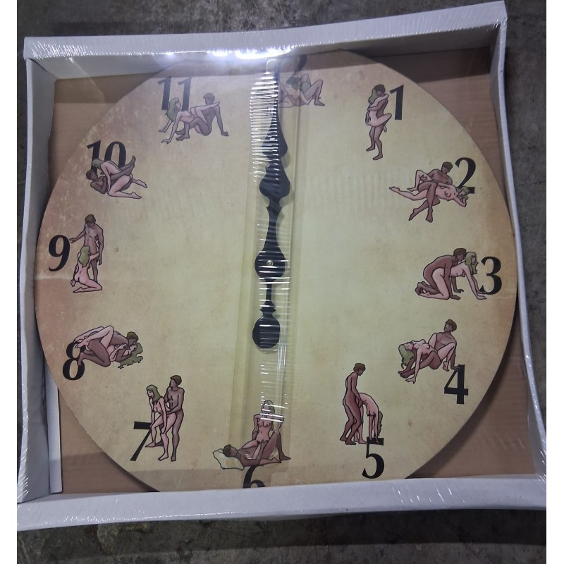 OROLOGIO DA PARETE  KAMASUTRA  NUOVO