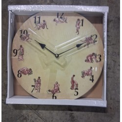 Orologio da parete kamasutra 39x36x36 cm