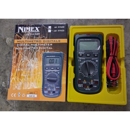 Multimetro digitale Nimex NI9400  nuovo