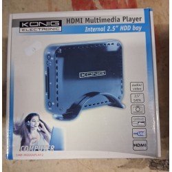 BOX ESTERNO MULTIMEDIA PLAYER  NUOVO