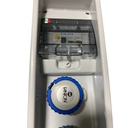 Quadro Elettrico da Cantiere Fanton 74300 ASC IP65 | 3 Prese CEE 16A + Cavo 4m