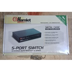 SWITCH HAMLET 5 PORTE 10/100 MbPS  COD. 42/88250-00 NUOVO