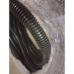 Tubo corrugato nero da 32 mm in matassa da 25 metri  NUOVO