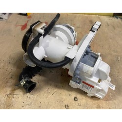 Gruppo Pompa di Scarico Lavatrice Samsung Ecolavaggio 8.0kg WF80F5E5U4W - Cod. DC31-00181A