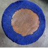 Pouf contenitore blu elettrico  usato