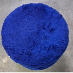 Pouf contenitore blu elettrico  usato