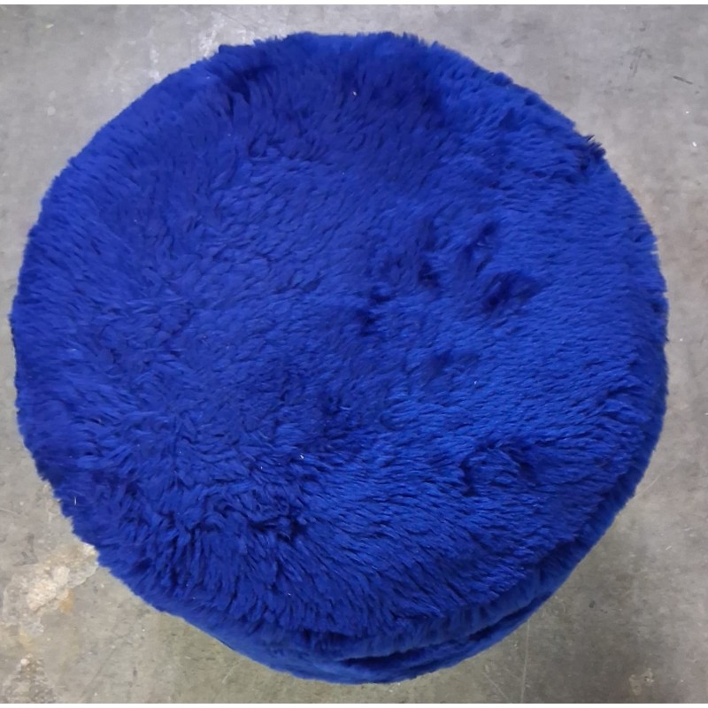 Pouf contenitore blu elettrico  usato
