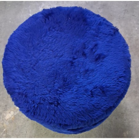 Pouf contenitore blu elettrico  usato