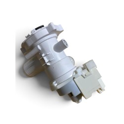 Pompa di Scarico con Corpo Filtro Lavatrice Hotpoint Ariston AQSF 291U (IT) - 16002531300 / KEBS 108/020A