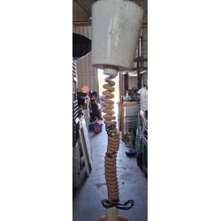 Lampadario a sospensione  degli anni 70  usato
