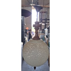 lampadario vintage a globo  anni 60 e 70   usato