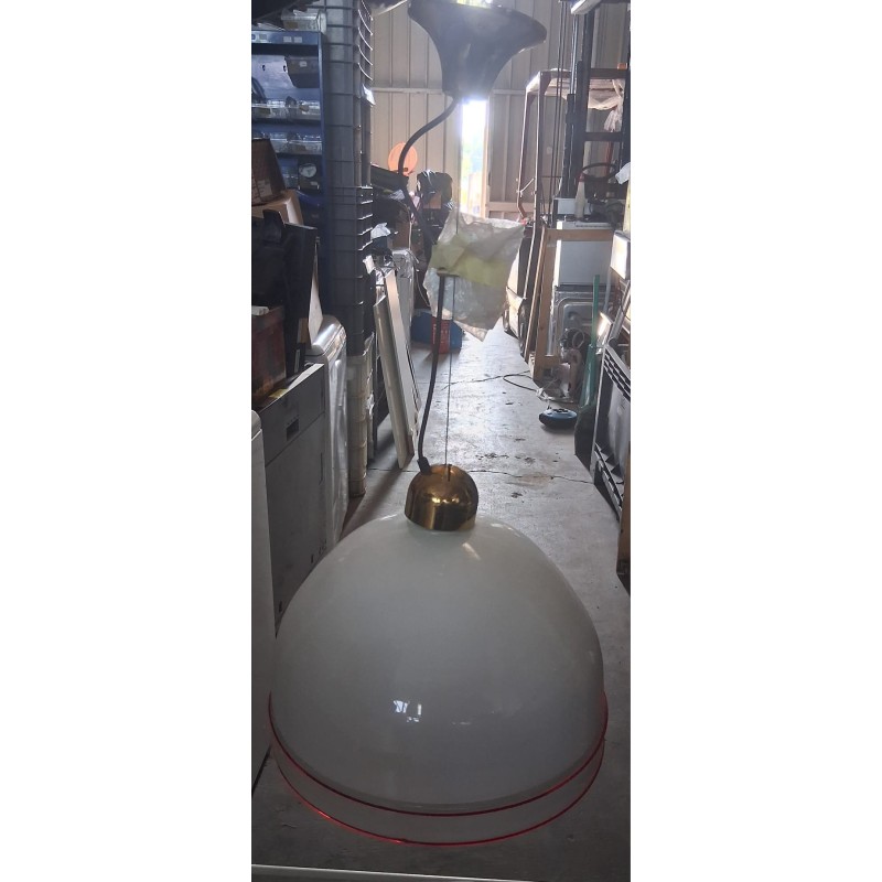 lampadario a sospensione vintage in vetro di Murano  usato