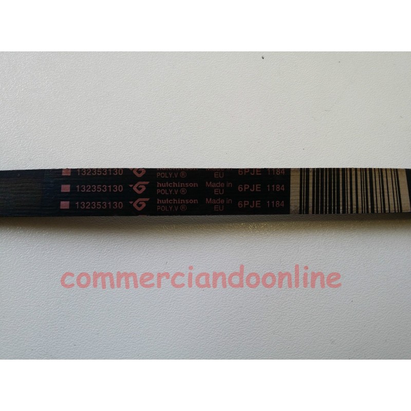 CINGHIA HUTCHINSON COD. 1275 J MA  PER LAVATRICE SAMSUNG Q1235V  usato agx