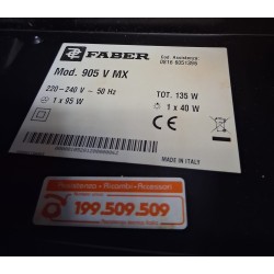 Cappa Faber 905  V MX   usato