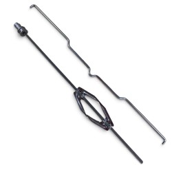 Asta Girarrosto Completa con Supporto per Forno da Incasso Smalvic (45 cm circa)