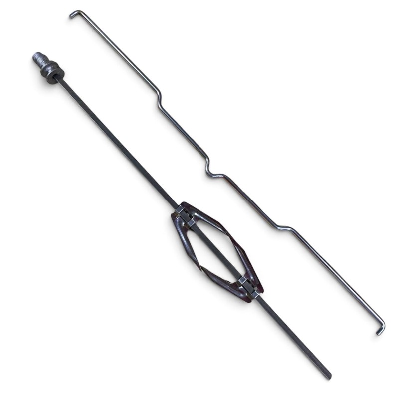 Asta Girarrosto Completa con Supporto per Forno da Incasso Smalvic (45 cm circa)