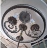 Lampadario a sospensione  (indicativamente tra gli anni '50 e '70).  usato