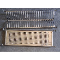 Kit scolapiatti  in acciaio inox da incasso standat  nuovo