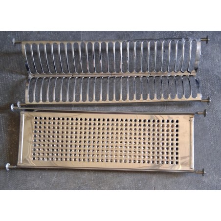 Kit scolapiatti  in acciaio inox da incasso standat  nuovo