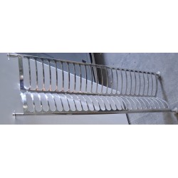 Kit scolapiatti  in acciaio inox da incasso standat  nuovo