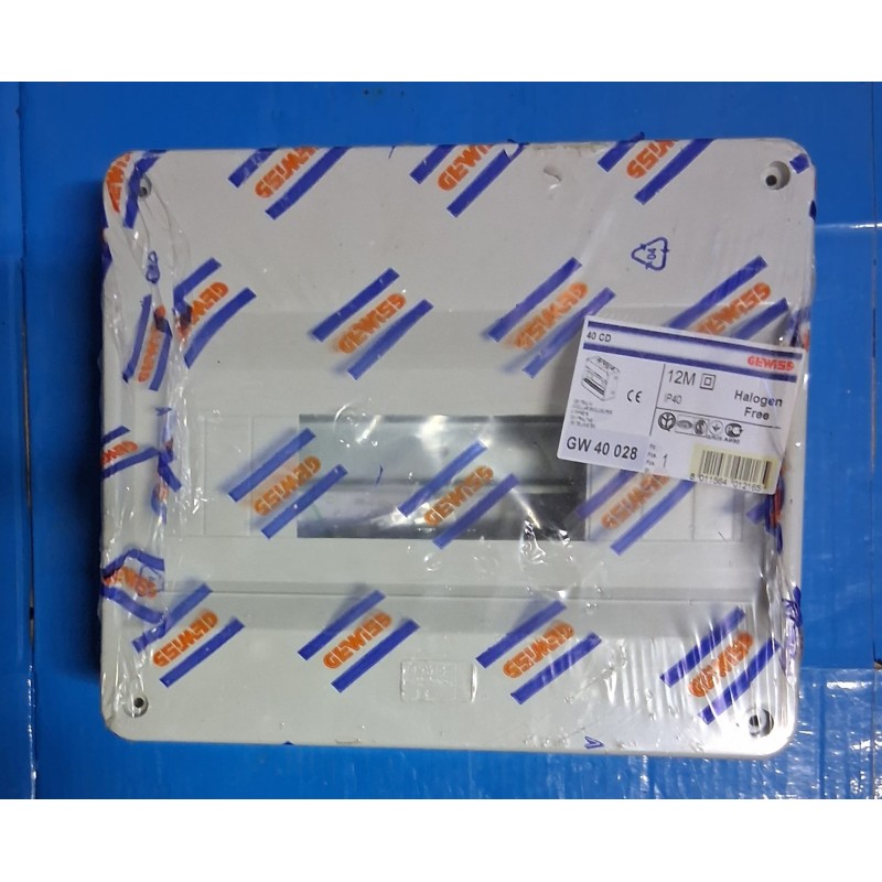 centralino da parete Gewiss GW 40 028   nuovo
