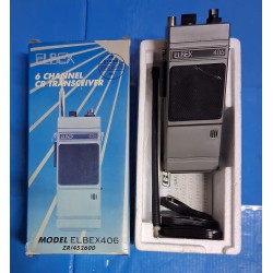 Ricetrasmettitore CB portatile a 6 canali  Elbex  406    nuovo