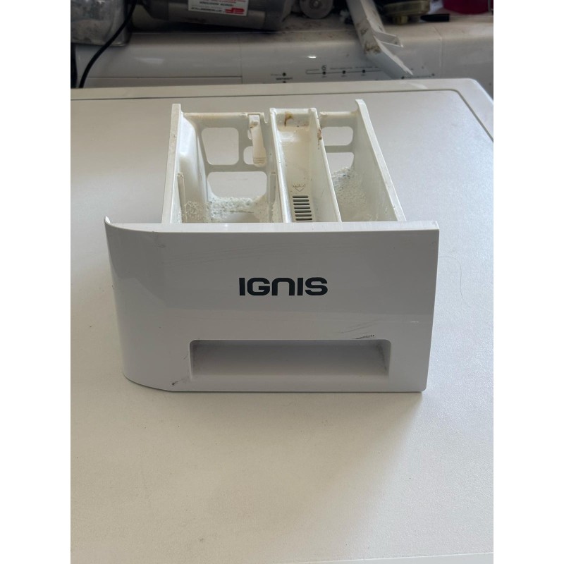 Cassetto Vaschetta Detersivo Completo Frontale IGNIS (Cod. 46197140109 1) per Lavatrice IGNIS LEI 1207