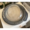 Oblò Completo di Vetro, Cornice Grigia e Cerniera per Lavatrice PANASONIC NA-148VG4