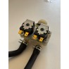 Elettrovalvola Carico Acqua Doppia FVS-128V1/W-C con Tubi per Lavatrice PANASONIC NA-148VG4