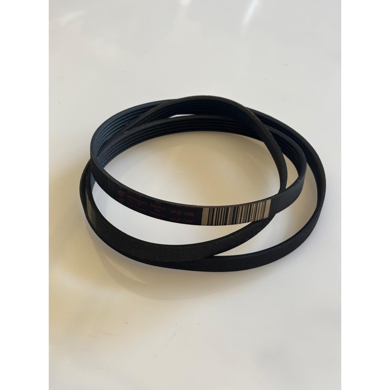 Cinghia di Trasmissione Motore Hutchinson Poly.V 5PJE 1208 per Lavatrice IGNIS IG 8200 IT