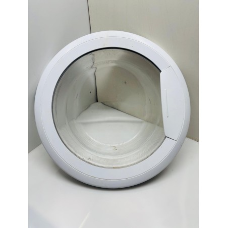 Oblò Completo Originale con Vetro, Cerniera e Maniglia per Lavatrice Whirlpool DLC 7000