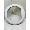 Oblò Completo Originale con Vetro, Cerniera e Maniglia per Lavatrice Whirlpool DLC 7000