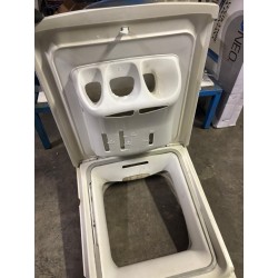 Sportello / Coperchio Superiore Completo con Guarnizione e Dosatore Detersivo per Lavatrice Carica dall'Alto Whirlpool AWE 4117