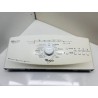 Mascherina Cruscotto Frontale Completa con Manopola e Scheda Tasti LED per Lavatrice Whirlpool AWE 4117 - Cod. 461971403791-01