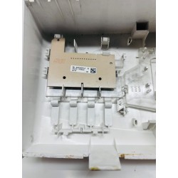 Mascherina Cruscotto Frontale Completa con Manopola e Scheda Tasti LED per Lavatrice Whirlpool AWE 4117 - Cod. 461971403791-01