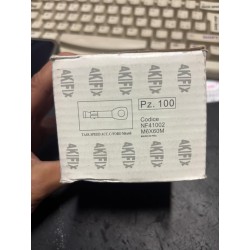 Lotto 25 pz. Tasselli in Acciaio con Occhiello per Cartongesso e Controsoffitti Akifix M6X60M